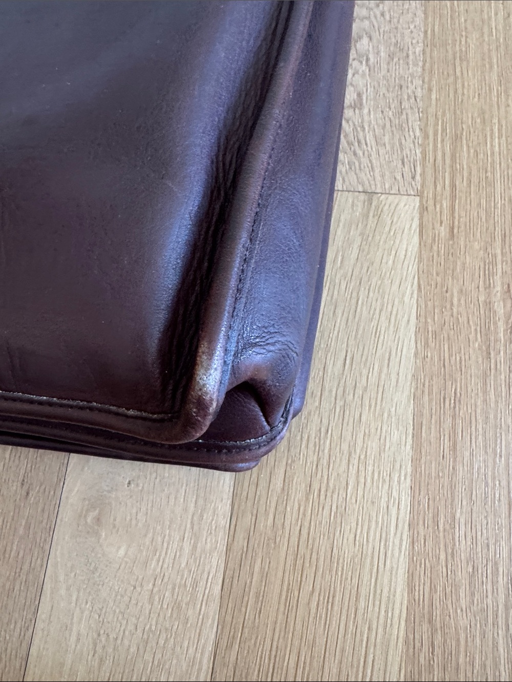 Coach Vintage Essex Legacy Leather Briefcase Messenger Laptop Bag Brown - Picture 12 of 16